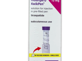 Box of Mounjaro KwikPens (Tirzepatide) for weight loss available at UnitedMedicalRX