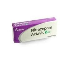 Original blister pack of Nitrazepam Astavis 10mg tablets for insomnia treatment