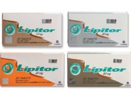 Bottle of Atorvastatin tablets Lipitor from UnitedMedicalRX